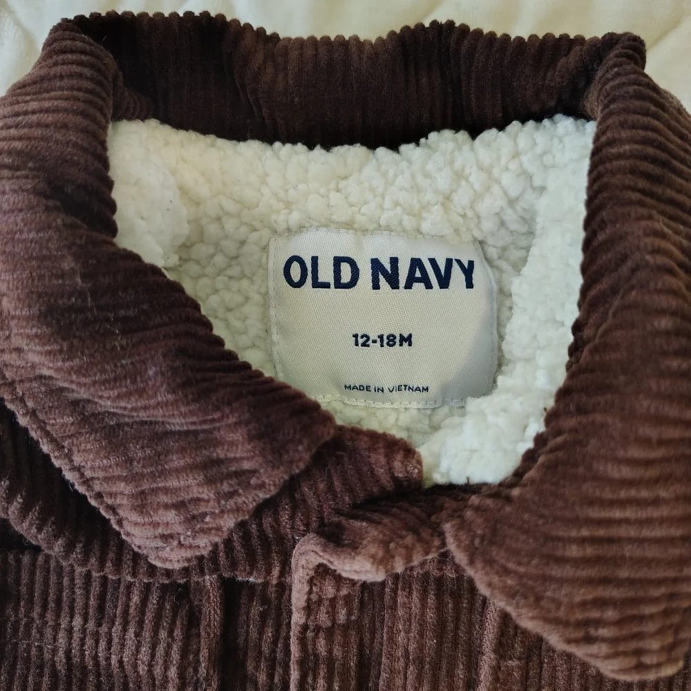 Old Navy Brown Corduroy Jacket